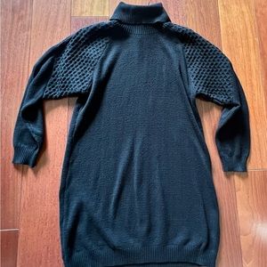 Steve Madden BB Dakota Black Turtleneck Sweater Dress Size Small NWT $50